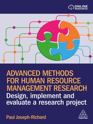 cover image of Advanced Methods for Human Resource Management Research